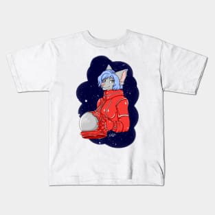 Furry Astronaut Kids T-Shirt